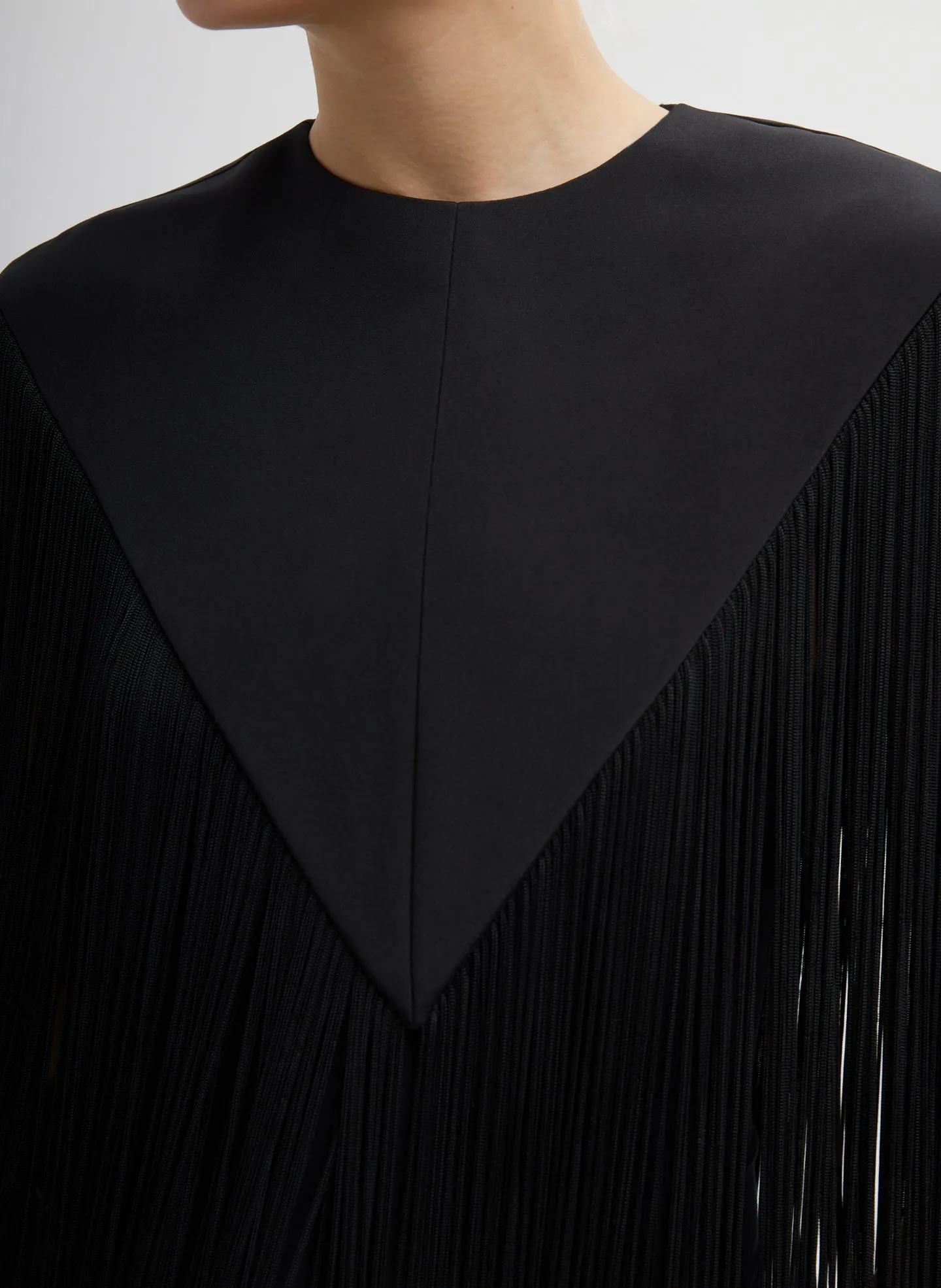 4-Ply Silk Fringe Cape