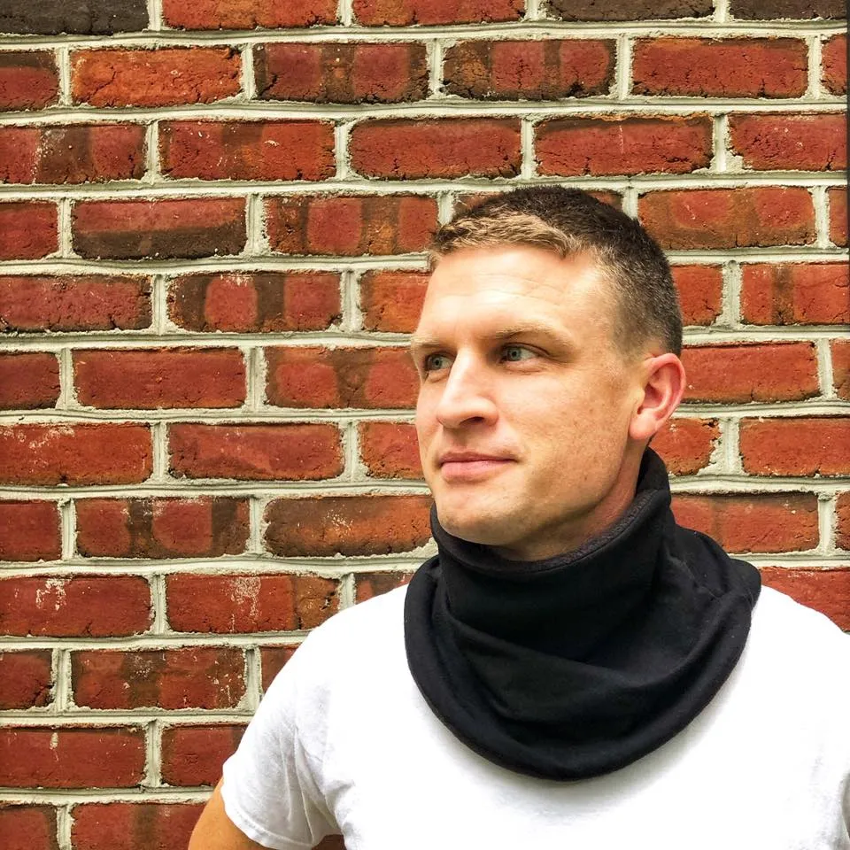 Adult Handmade Neck Warmer Baseball