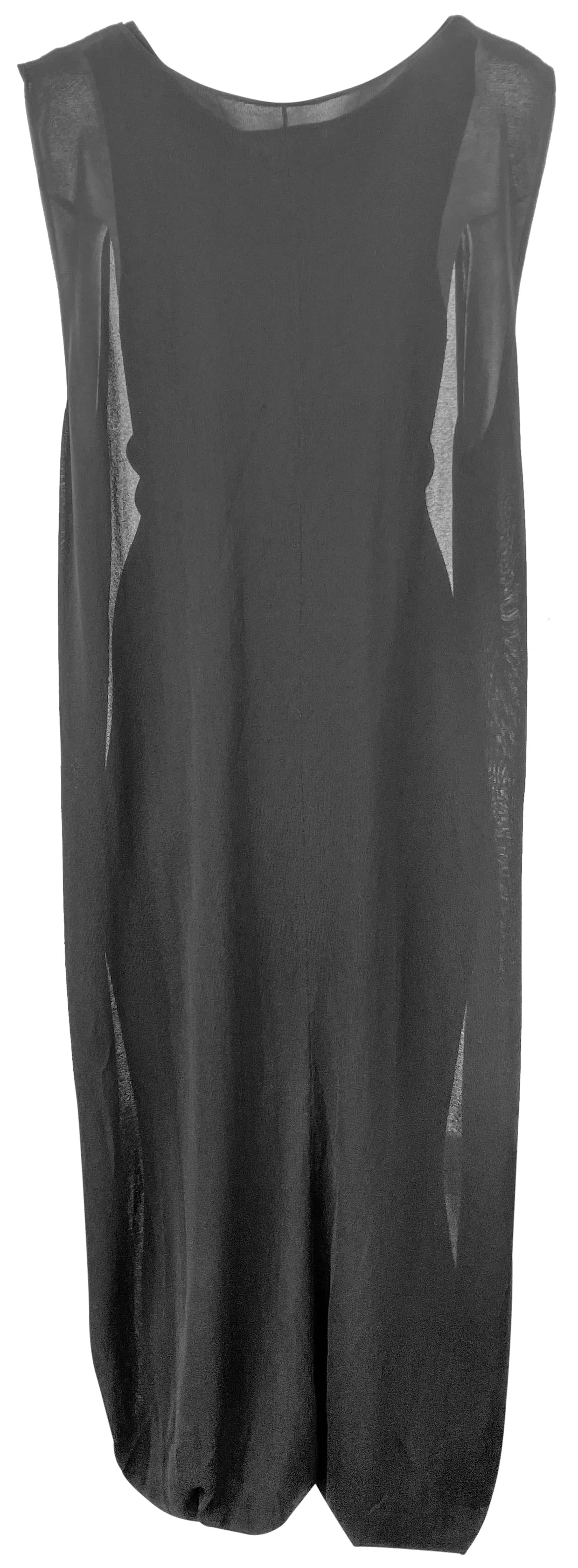 Altuzarra Rib-Knit Cape Dress in Black