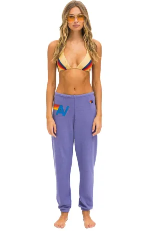 Aviator Nation Stitch Sweatpants Lavender