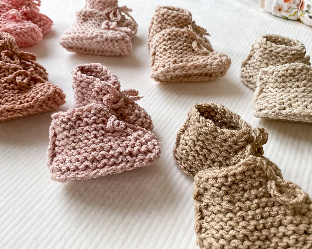 Baby booties / fall collection