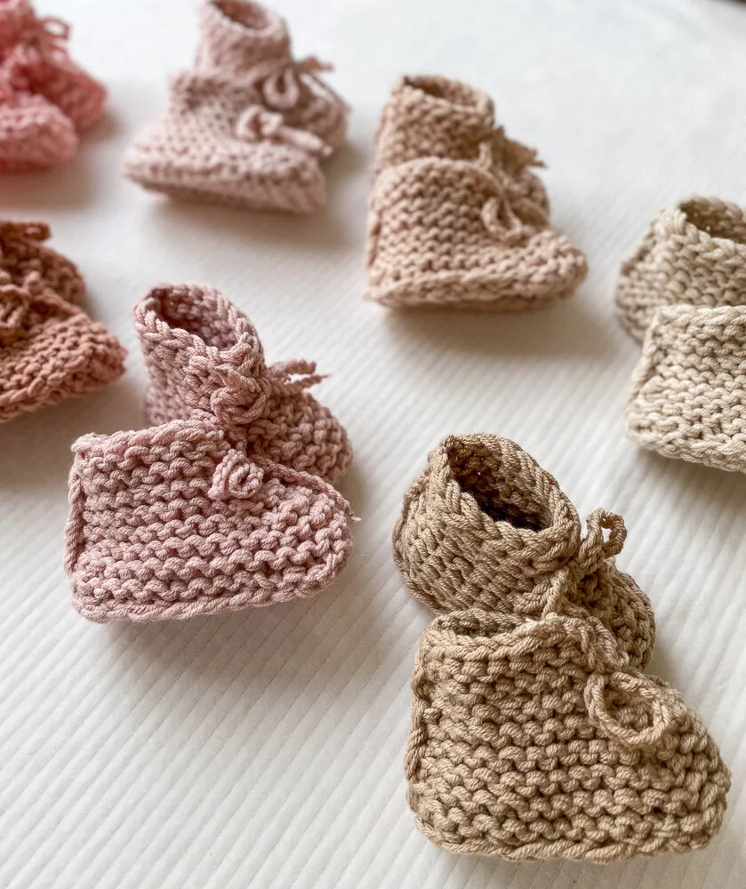 Baby booties / fall collection