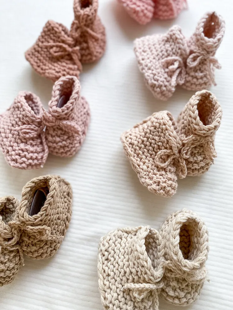 Baby booties / fall collection