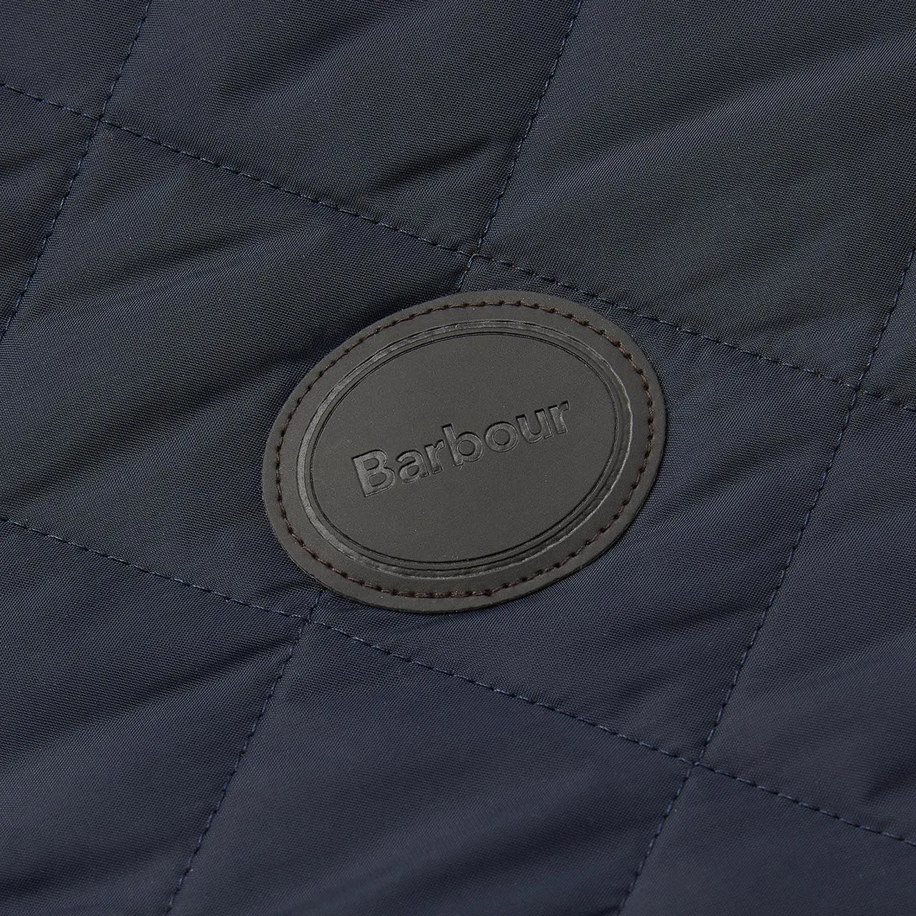 Barbour Quilted Dog Coat Navy