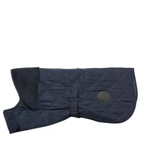 Barbour Quilted Dog Coat Navy