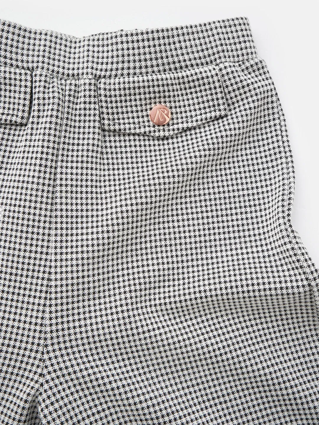 Bella Dogtooth Wide Leg Trouser