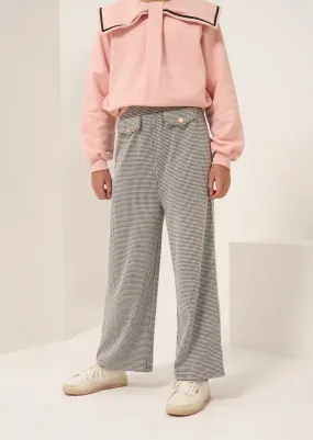 Bella Dogtooth Wide Leg Trouser