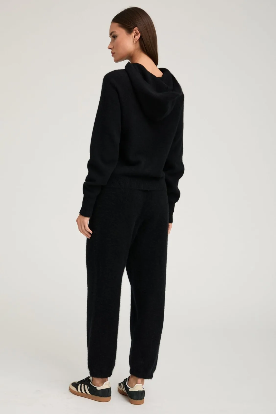 Black Cashmere Sweatpants