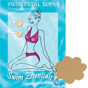 BRAZA Swim Petal Tops, Reusable (1 pair)