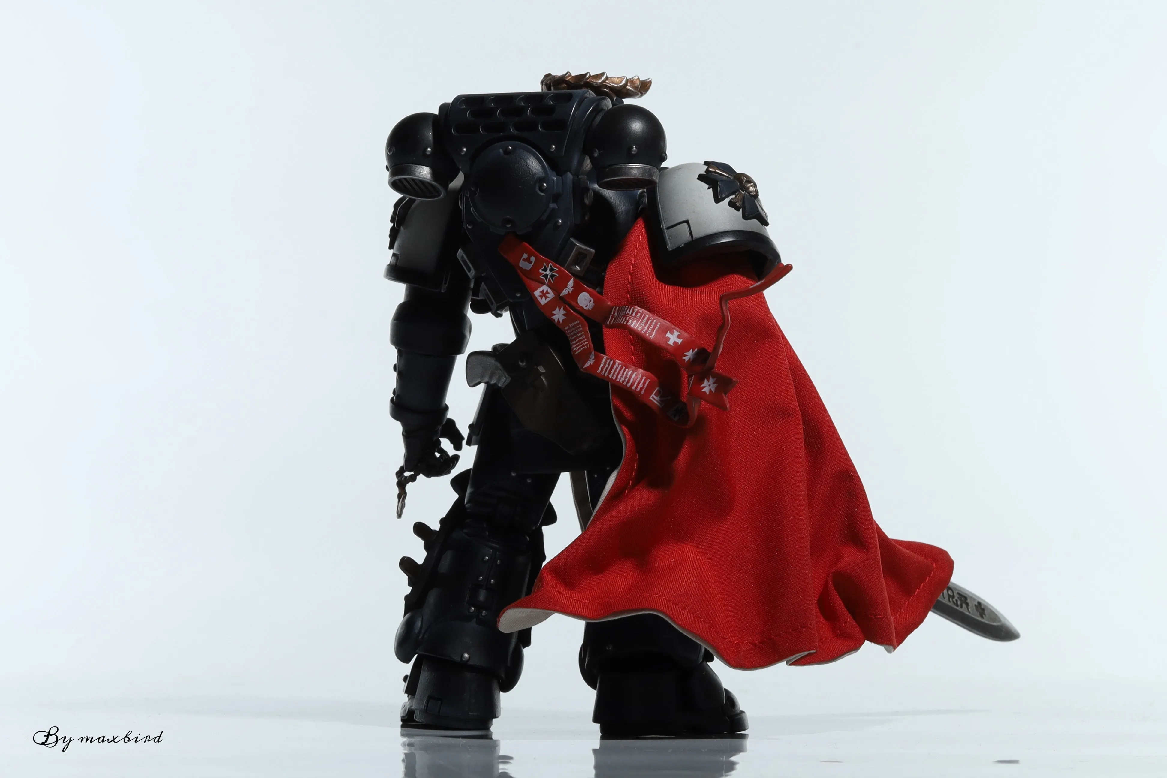 【BUY 1 GET 1】【READY FOR SHIP】Custom cape set for Joytoy Warhammer 40000 1/18 Black Templars series