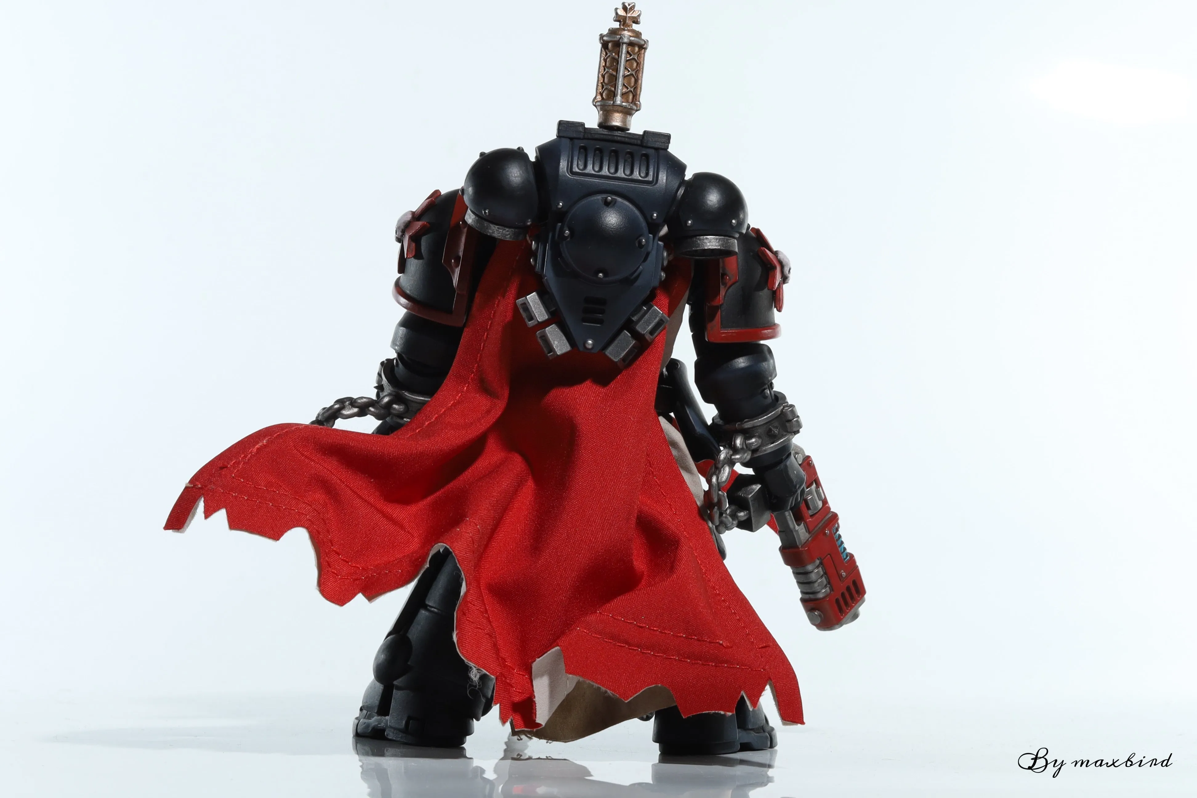 【BUY 1 GET 1】【READY FOR SHIP】Custom cape set for Joytoy Warhammer 40000 1/18 Black Templars series