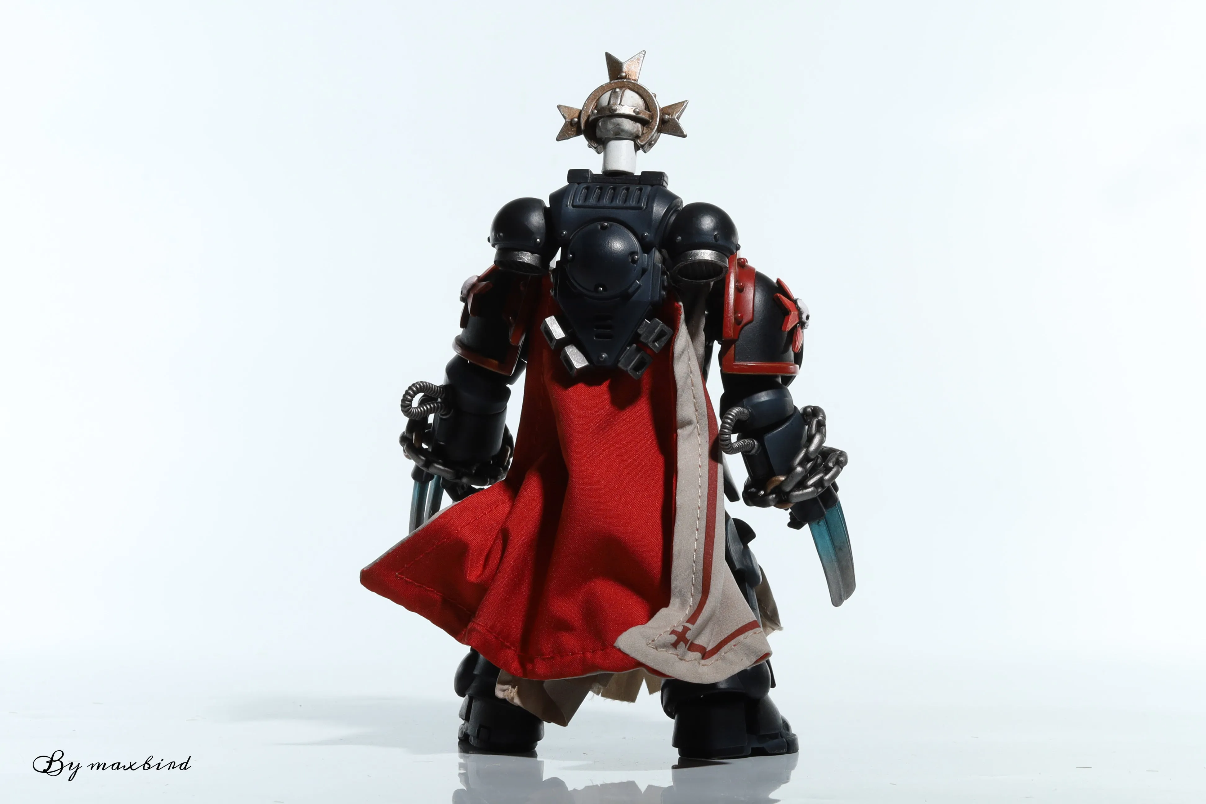 【BUY 1 GET 1】【READY FOR SHIP】Custom cape set for Joytoy Warhammer 40000 1/18 Black Templars series