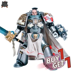 【BUY 1 GET 1】【READY FOR SHIP】Custom cape set for Joytoy Warhammer 40000 1/18 Grey Knight Squad Justicar