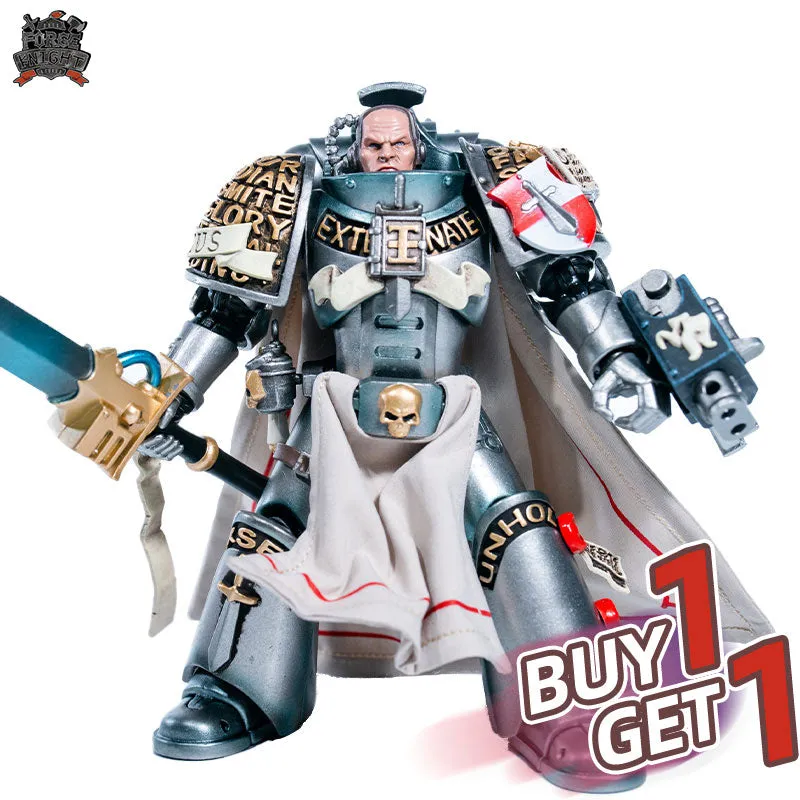 【BUY 1 GET 1】【READY FOR SHIP】Custom cape set for Joytoy Warhammer 40000 1/18 Grey Knight Squad Justicar