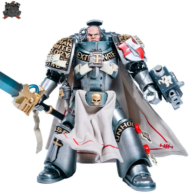 【BUY 1 GET 1】【READY FOR SHIP】Custom cape set for Joytoy Warhammer 40000 1/18 Grey Knight Squad Justicar