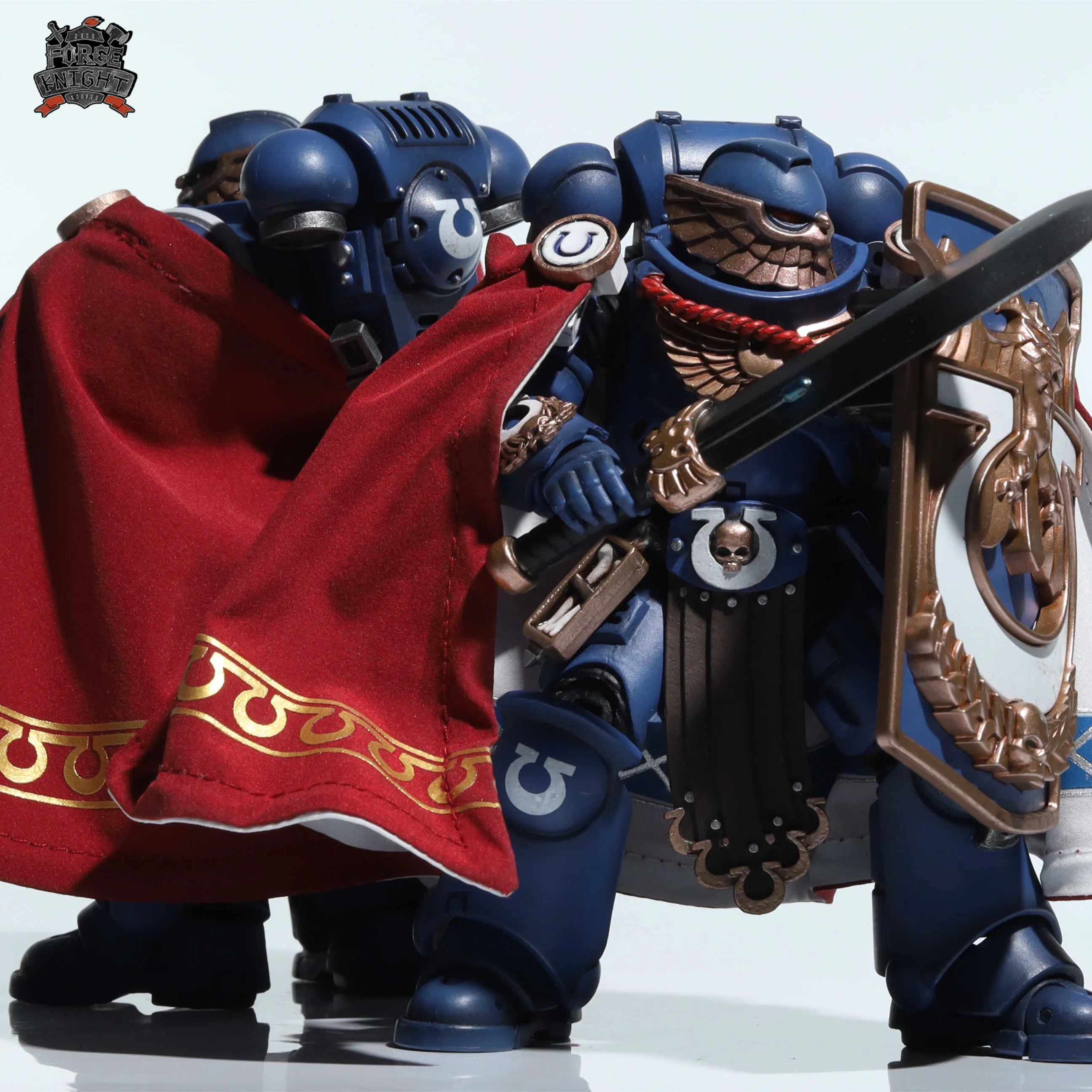 【BUY 1 GET 1】【READY FOR SHIP】Custom cape set for Joytoy Warhammer 40000 1/18 Ultramarines Chapter Master Marneus Calgar & Victrix Guard