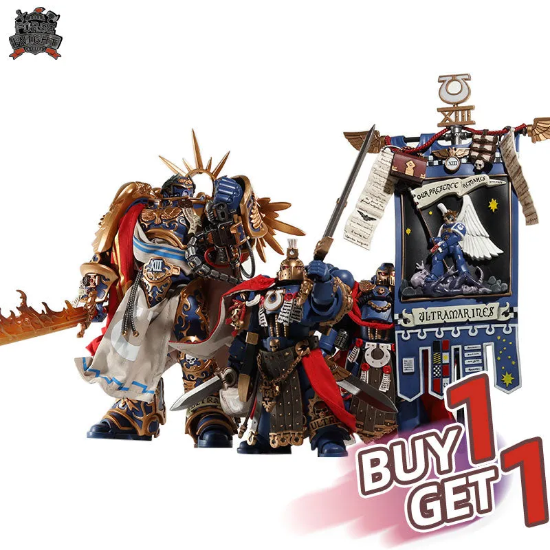 【BUY 1 GET 1】【READY FOR SHIP】Custom wired cape set for Joytoy Warhammer 40000 1/18 Ultramarines Honour Guard series