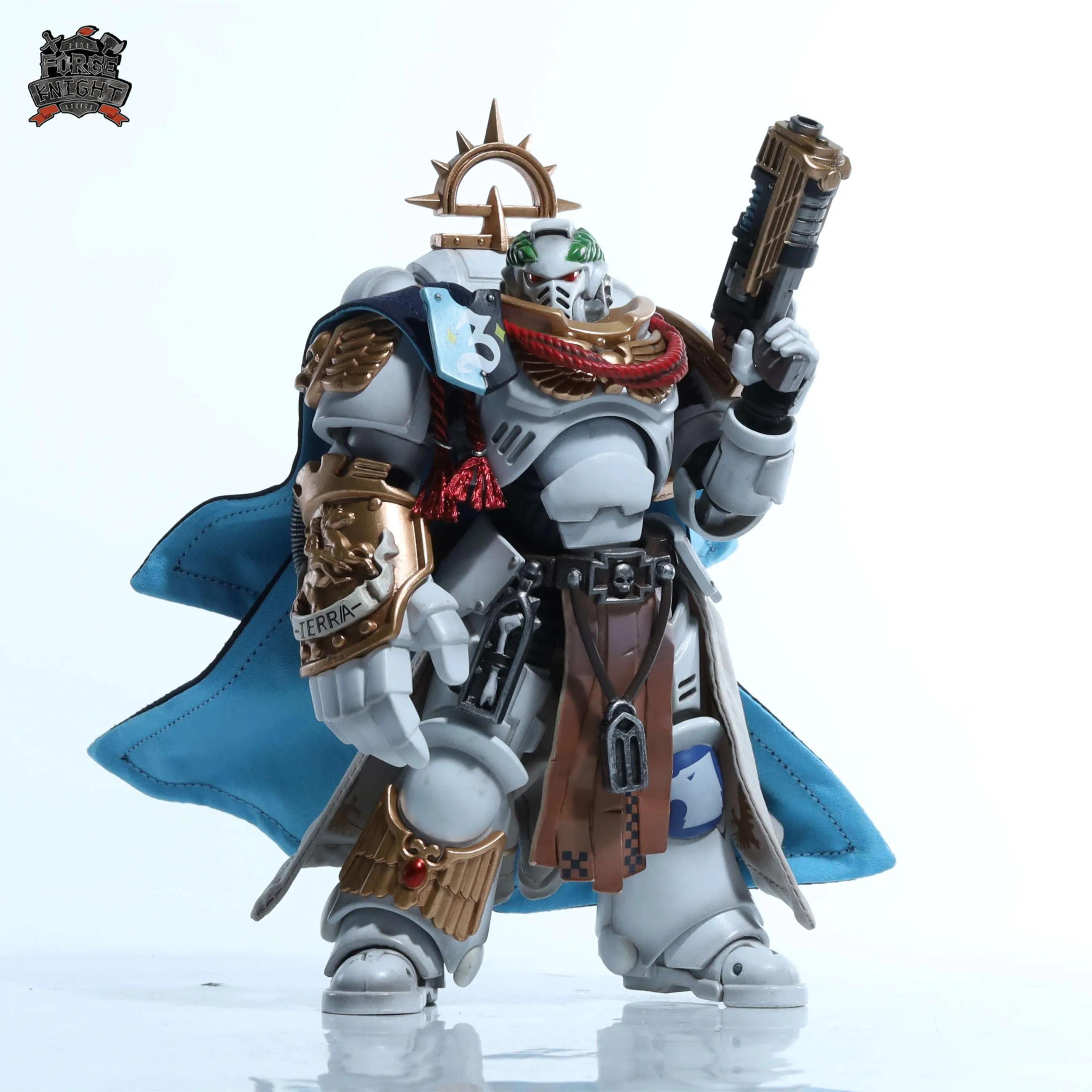 【BUY 1 GET 1】【READY FOR SHIP】Custom wired cape set for Joytoy Warhammer 40000 1/18 White Consuls series