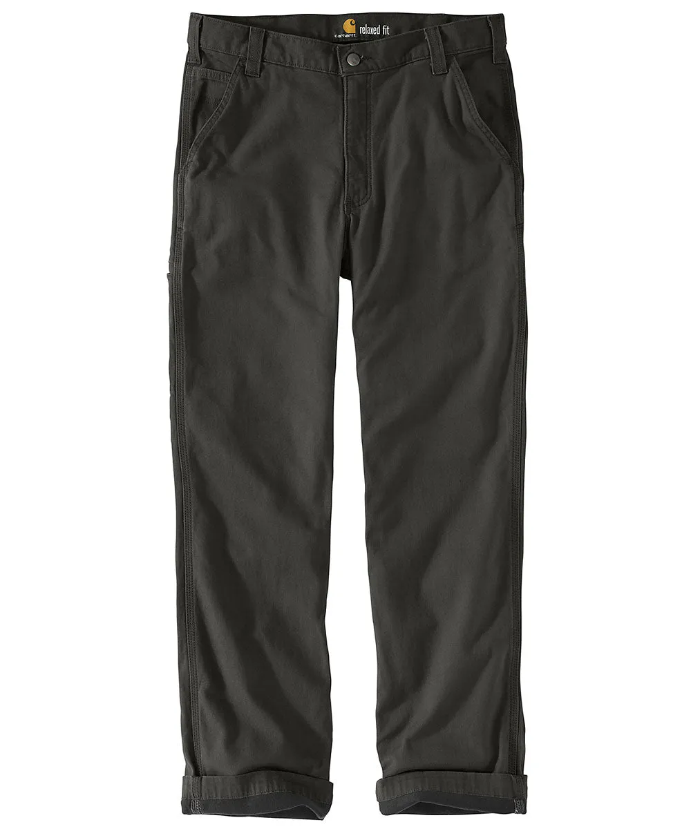 Carhartt Rugged Flex Rigby Dungaree Knit Lined Pant - Peat