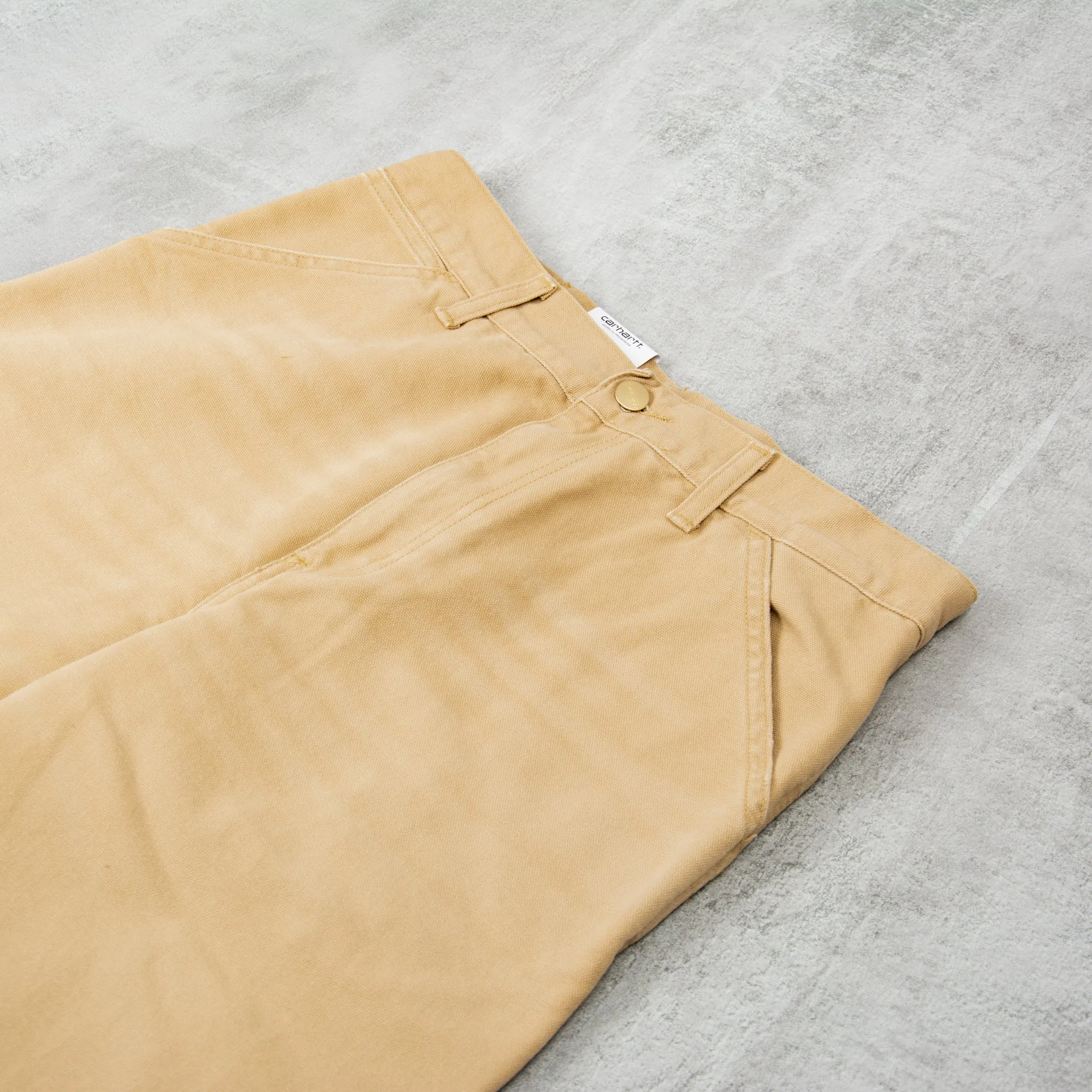 Carhartt WIP Single Knee Pant - Bourbon Aged Canvas