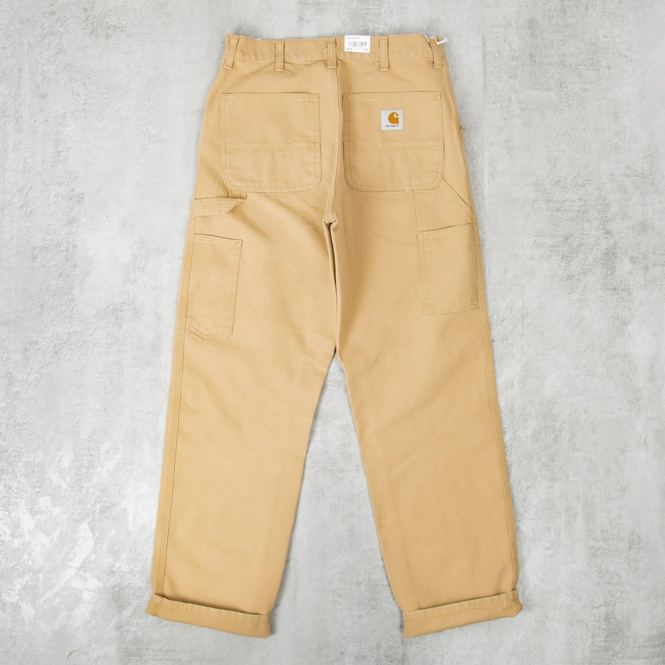 Carhartt WIP Single Knee Pant - Bourbon Aged Canvas