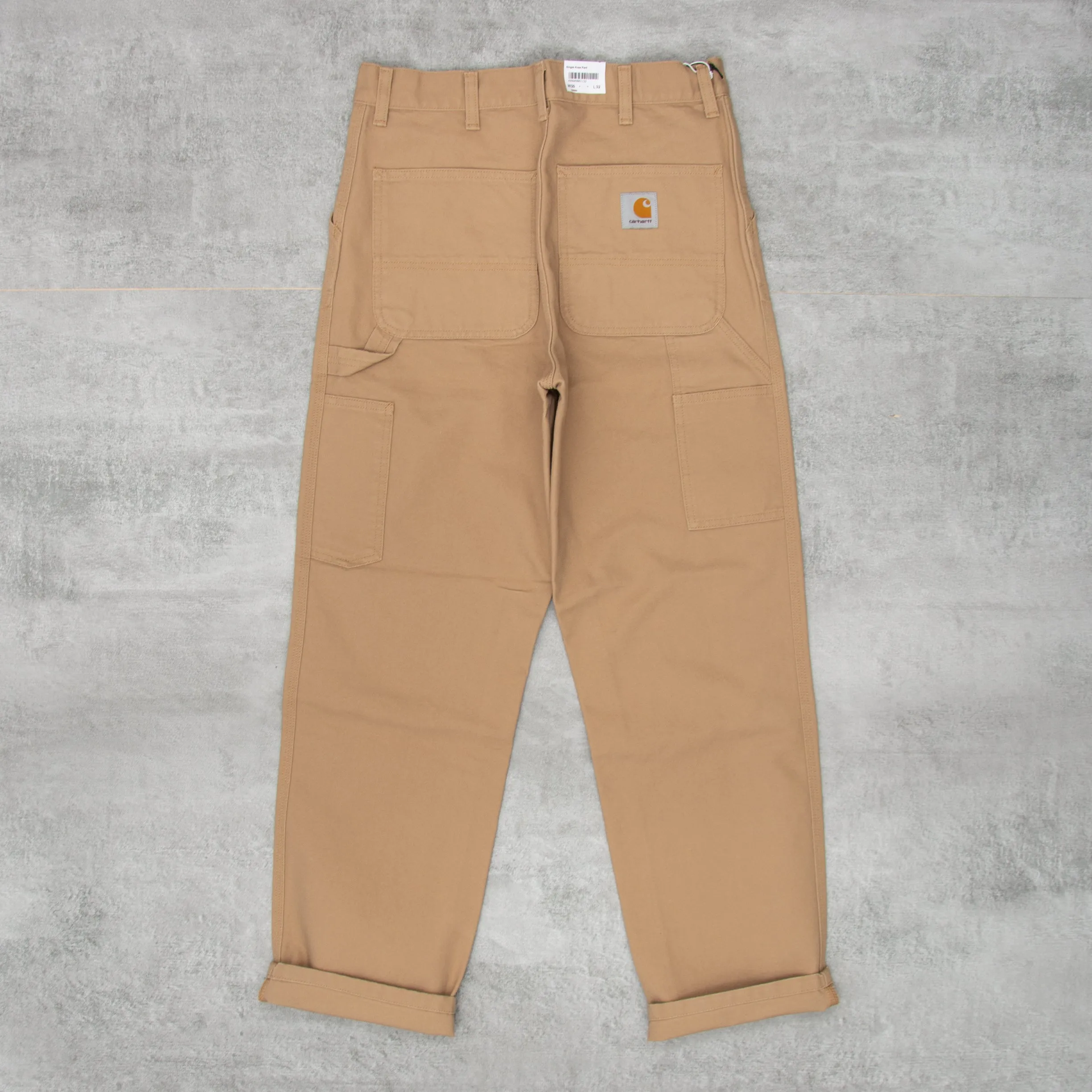 Carhartt WIP Single Knee Pant - Dusty Hamilton Brown Rinsed