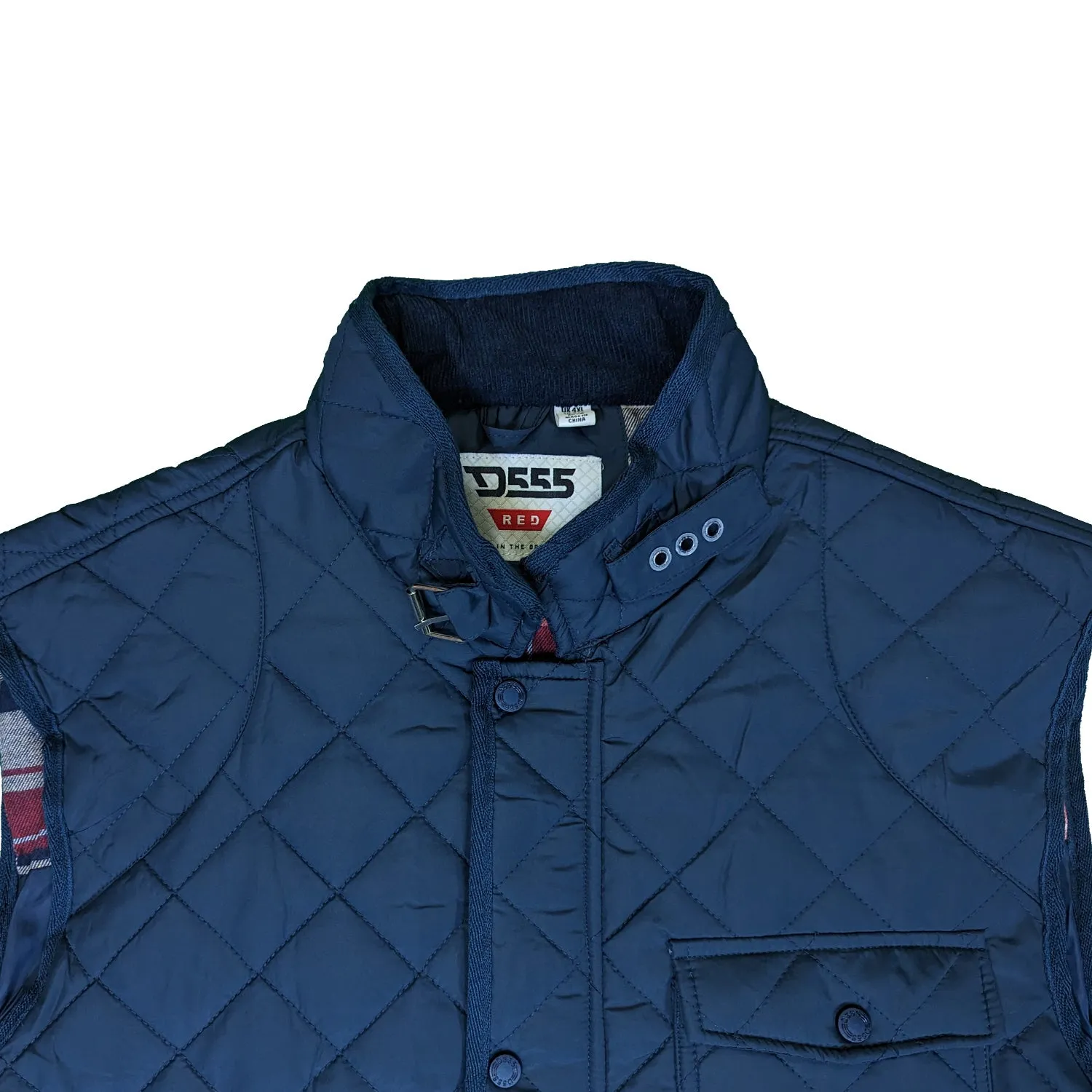 D555 Quilted Gilet - Nightingale - Navy