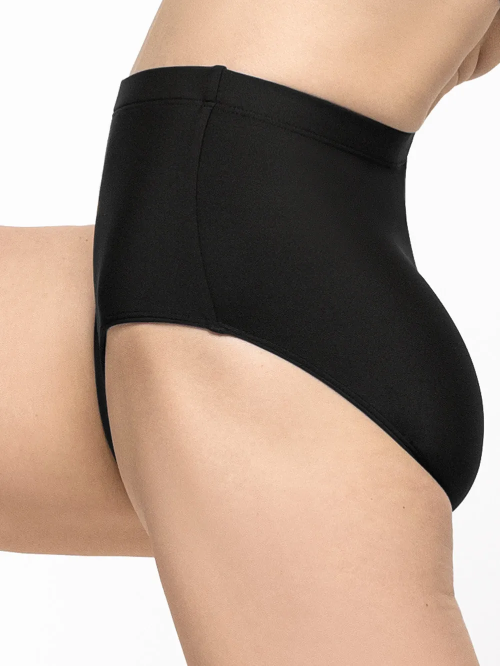 Dana High-Rise Briefs Black RTW