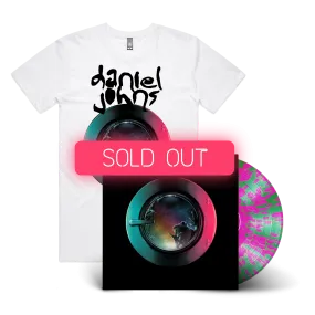 Daniel Johns / FutureNever Emerald Green w/ Pink Splatter Vinyl and Tee Bundle (Spotify Fans First Exclusive Edition) ***PRE-ORDER***