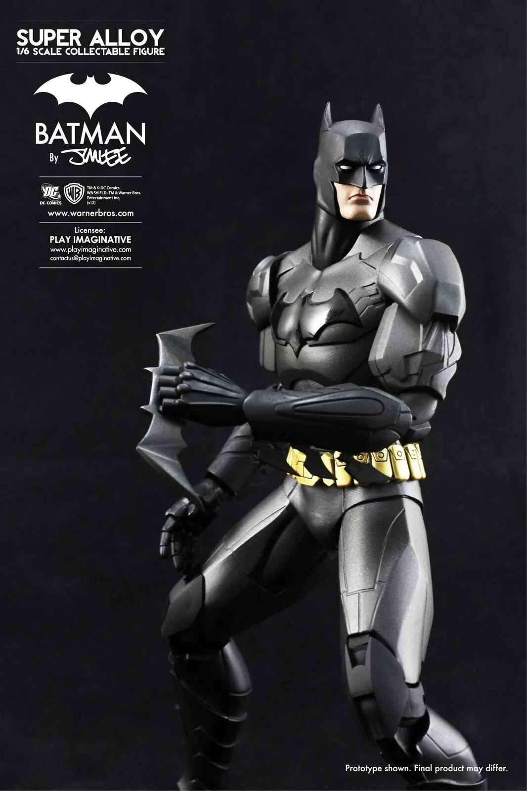 Dark Knight Super Alloy (Metal) Batman by Jim Lee 1/6 Figure