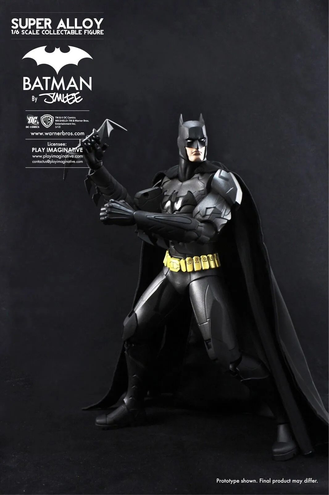 Dark Knight Super Alloy (Metal) Batman by Jim Lee 1/6 Figure