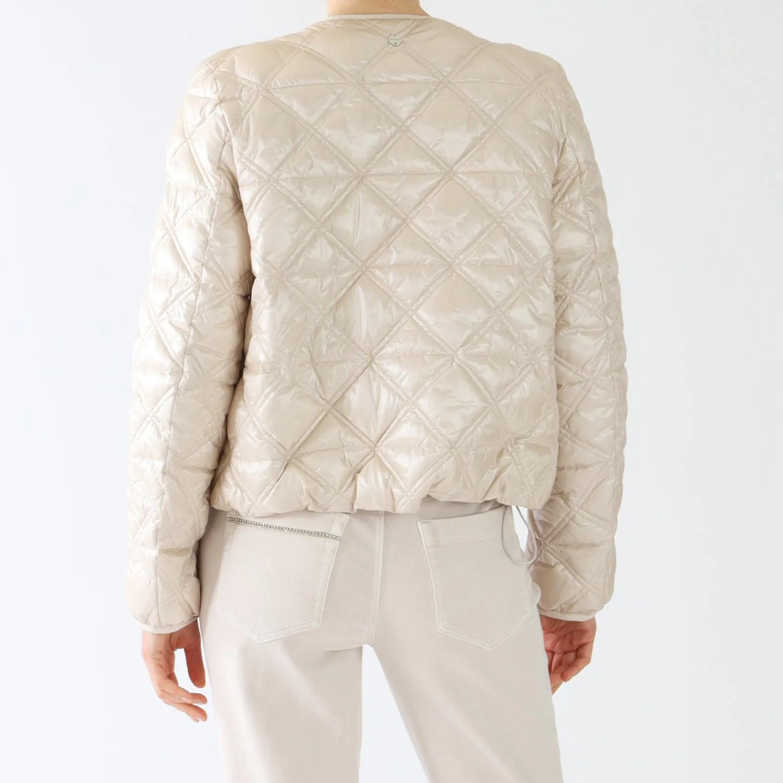 Deep Pearl Quilted Jacket