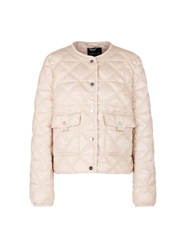 Deep Pearl Quilted Jacket