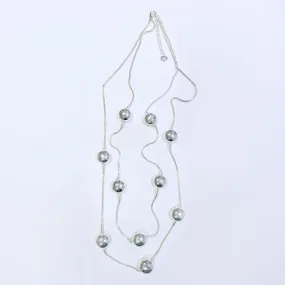 DISC BEAD LAGEN LOOK NECKLACE