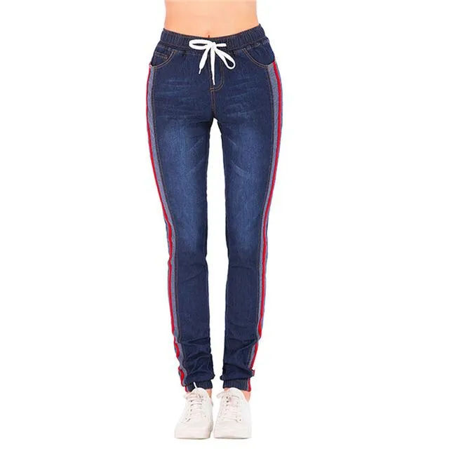 Drawstring Loose Skinny Jean