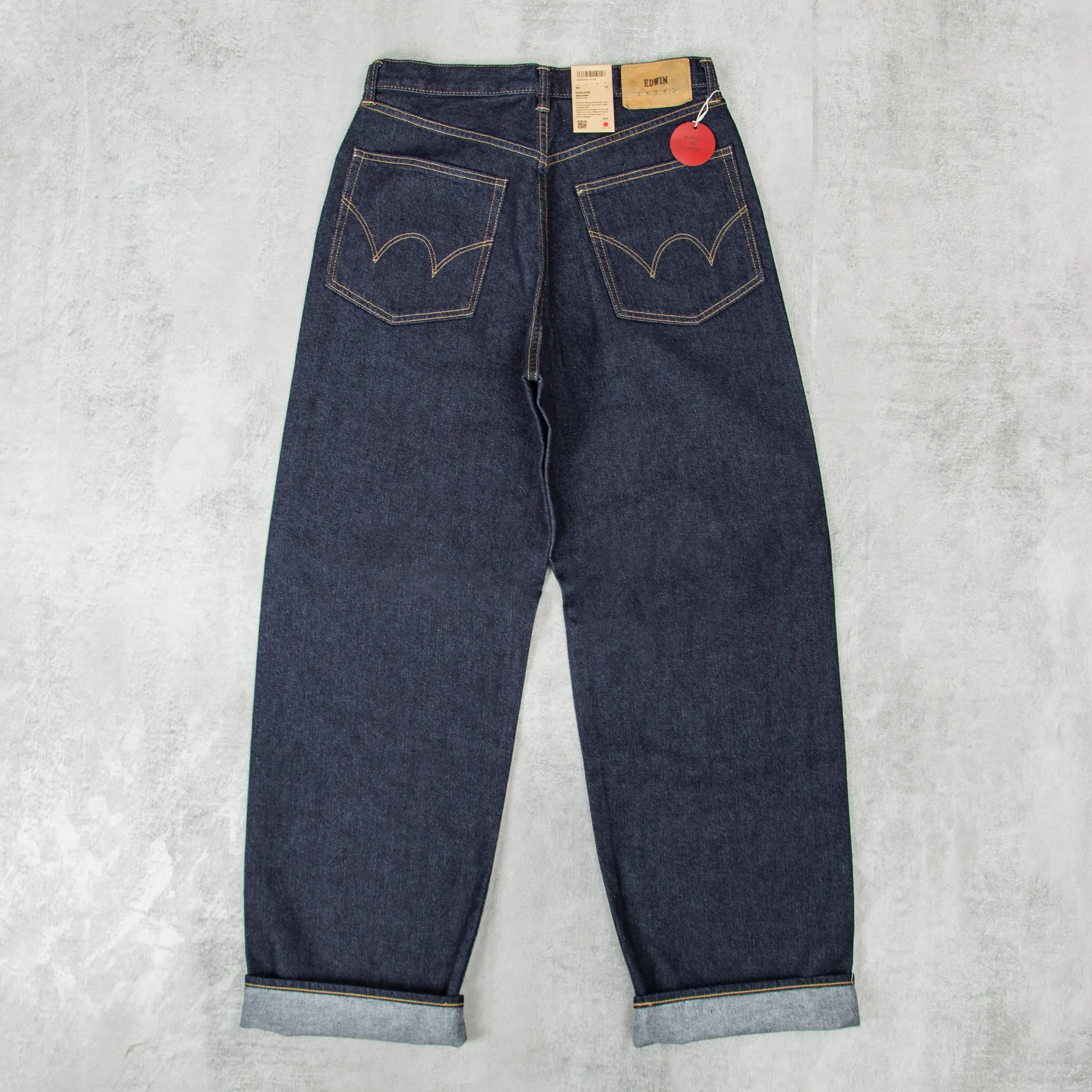 Edwin Wide Pant Kaihara / Yoshiko - Blue Rinsed