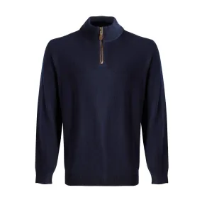 Elevate Your Wardrobe with the Versatile Quarter Zip Mockneck Sweaters in Extra Fine Merino Wool - Available in 10 Vibrant Colors