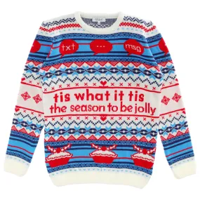 Festive Flutters: Knitted Christmas Jumper