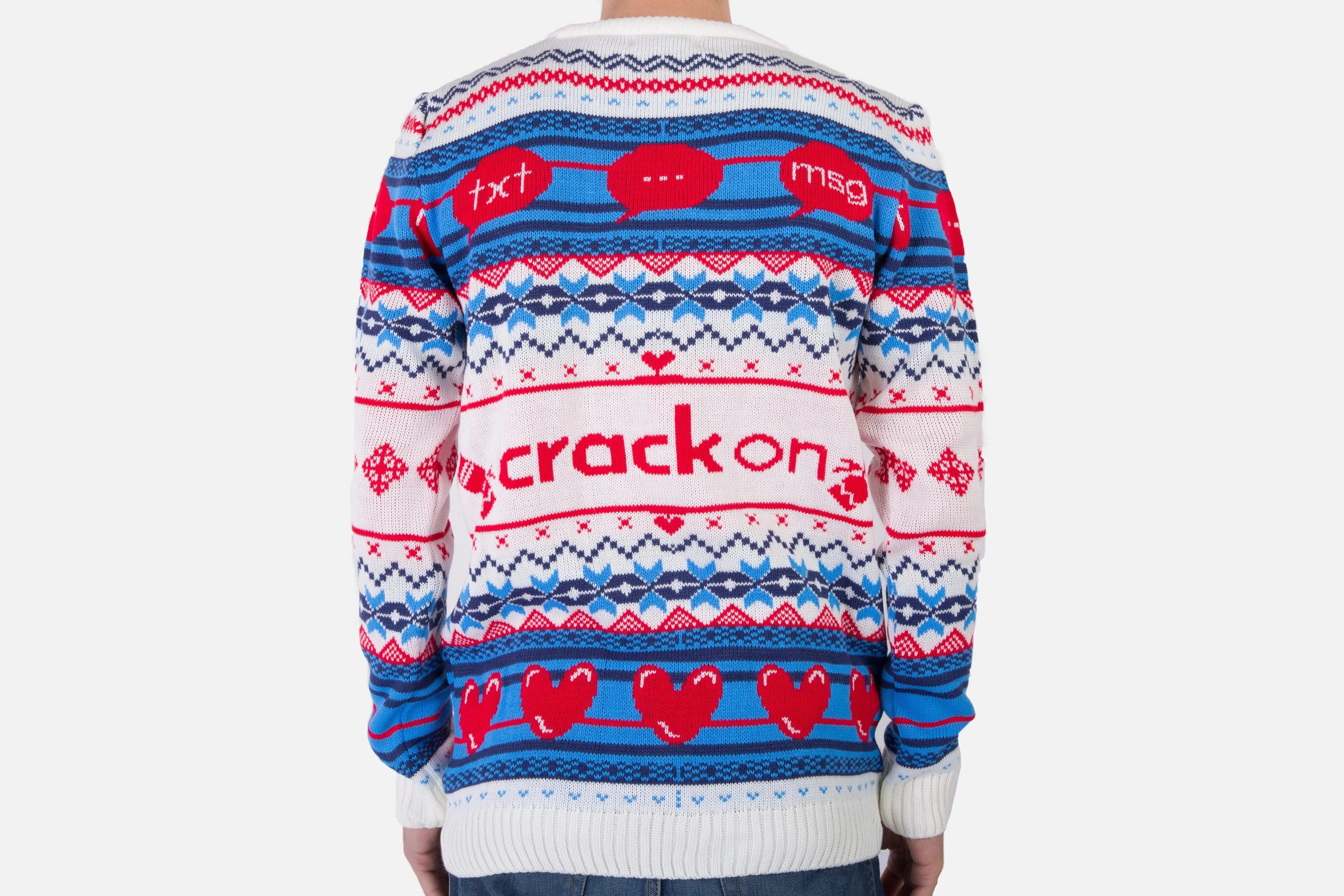 Festive Flutters: Knitted Christmas Jumper