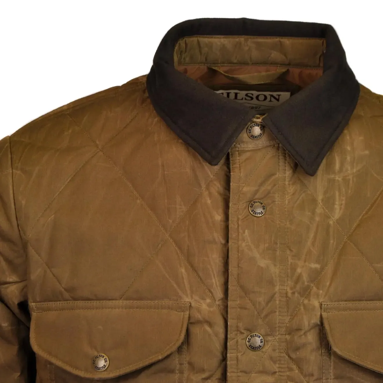 Filson Hyder Quilted Jac-Shirt Tan