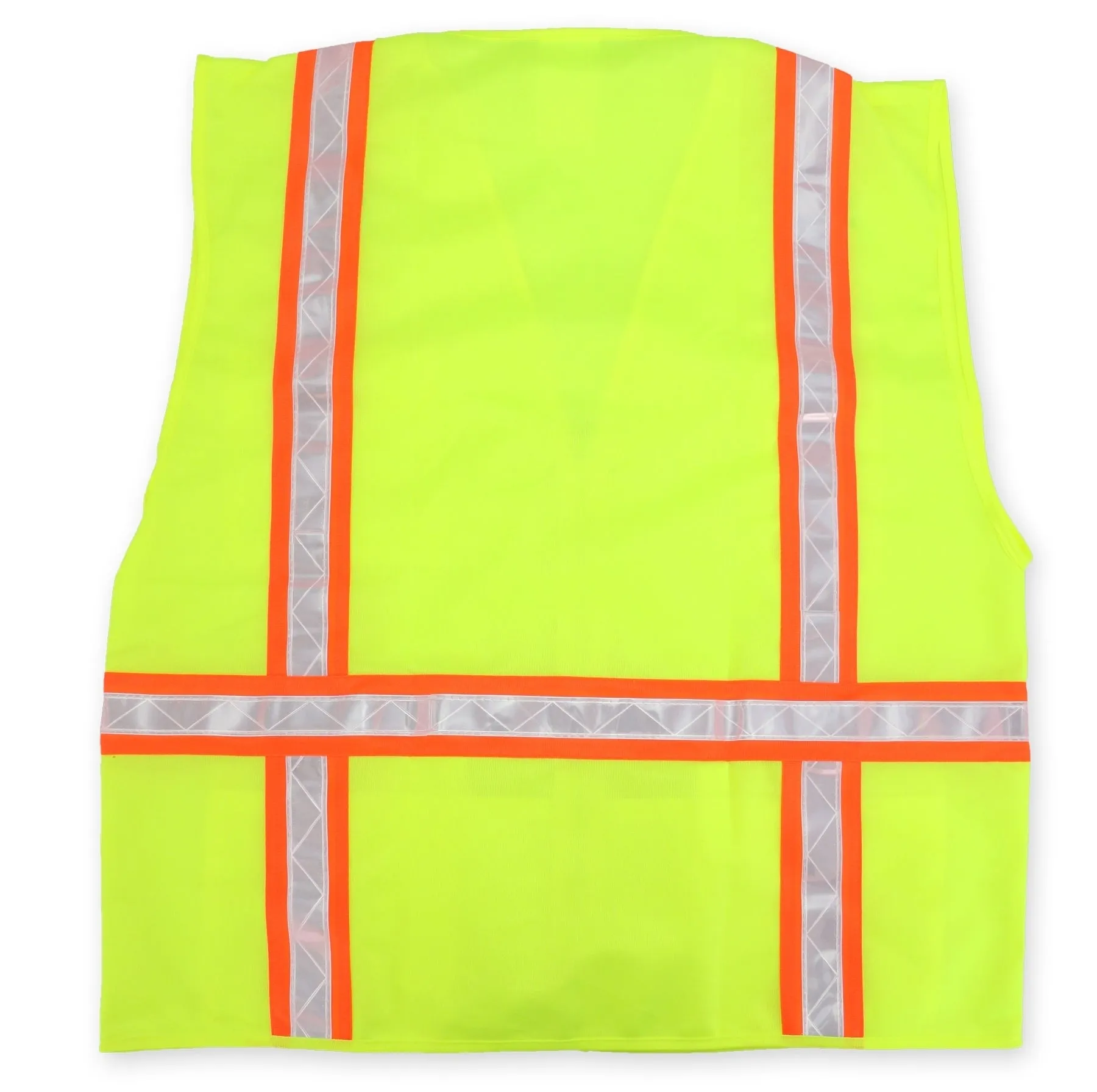 First Class Plain Reflective Safety Vest (Lime Green)