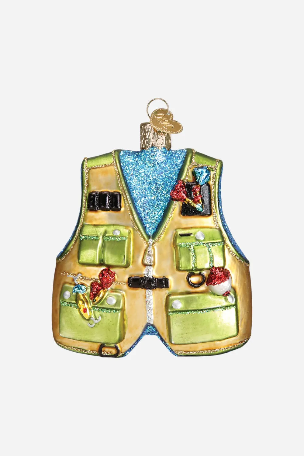 Fishing Vest Ornament