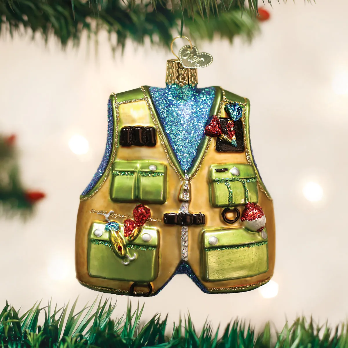 Fishing Vest Ornament