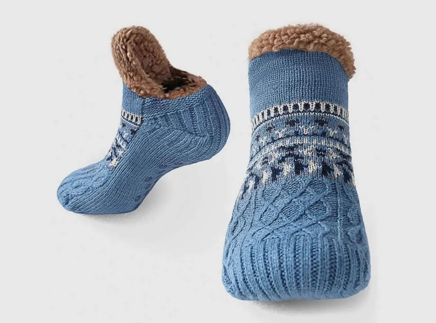 FitVille Knitted Thermal Socks (Unisex)