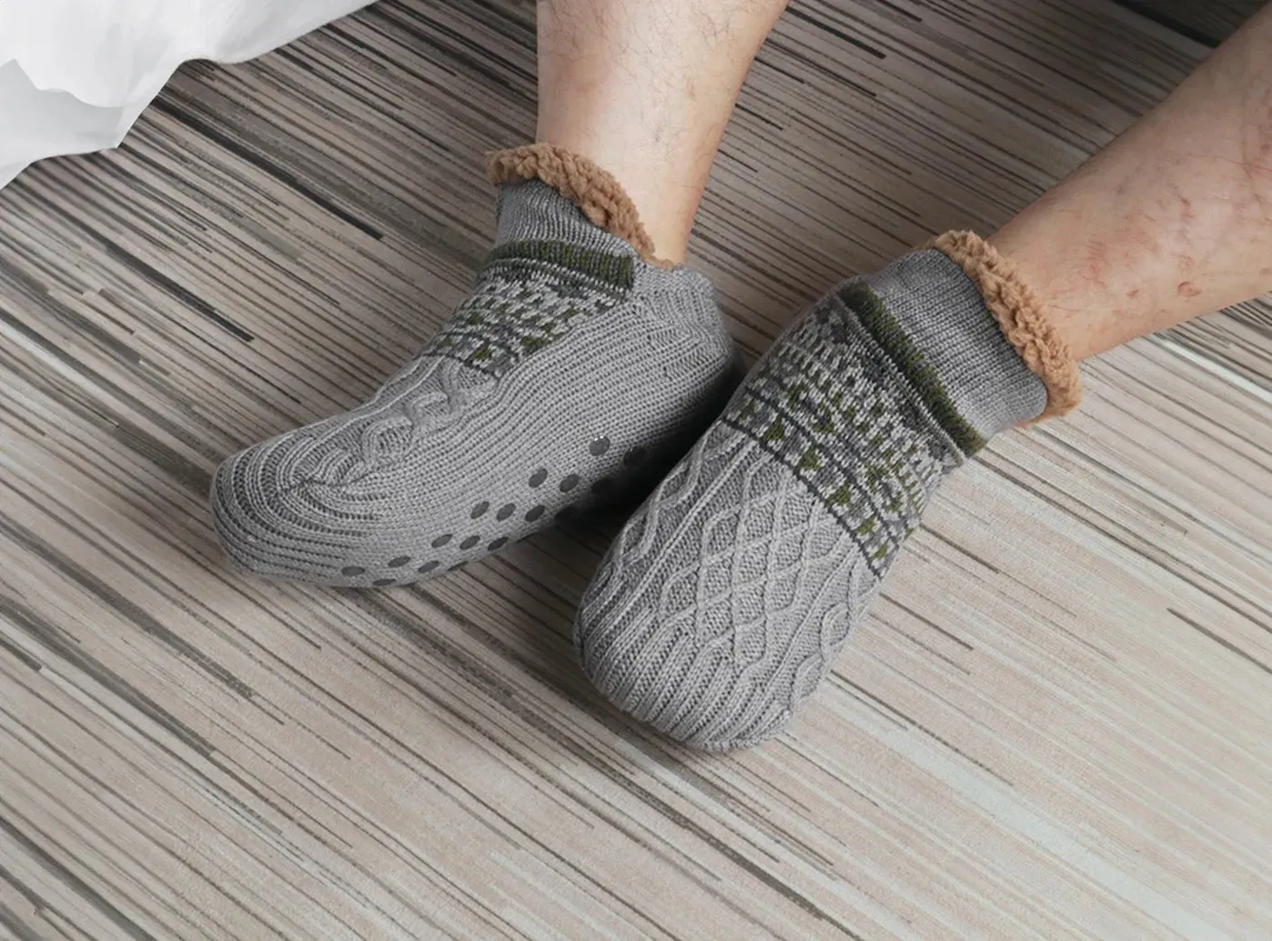 FitVille Knitted Thermal Socks (Unisex)