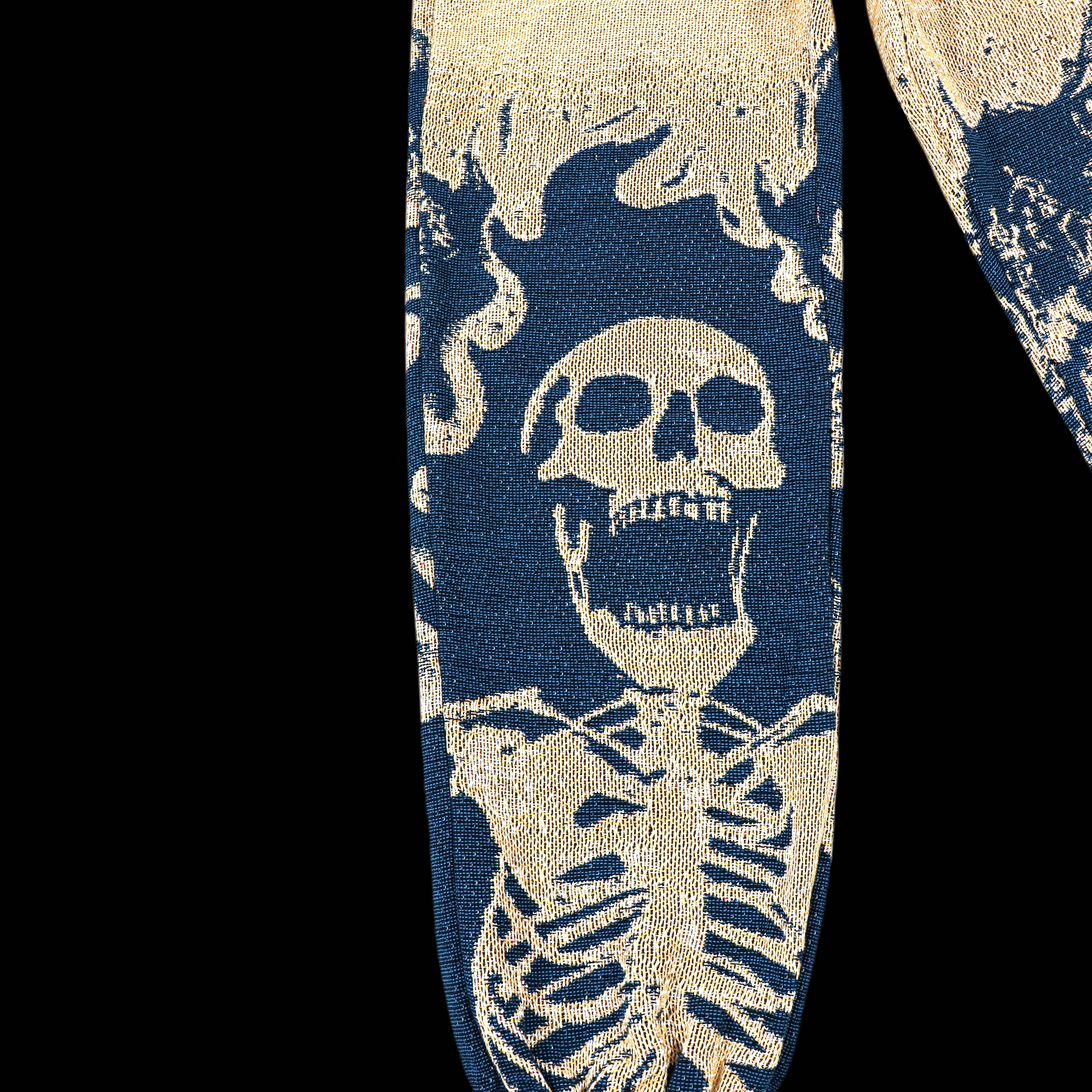 'Flaming Skeletons' sweatpants