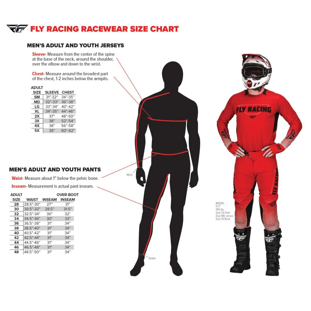 Fly Racing Evolution DST Racewear 2024 Jersey/Pant Kit