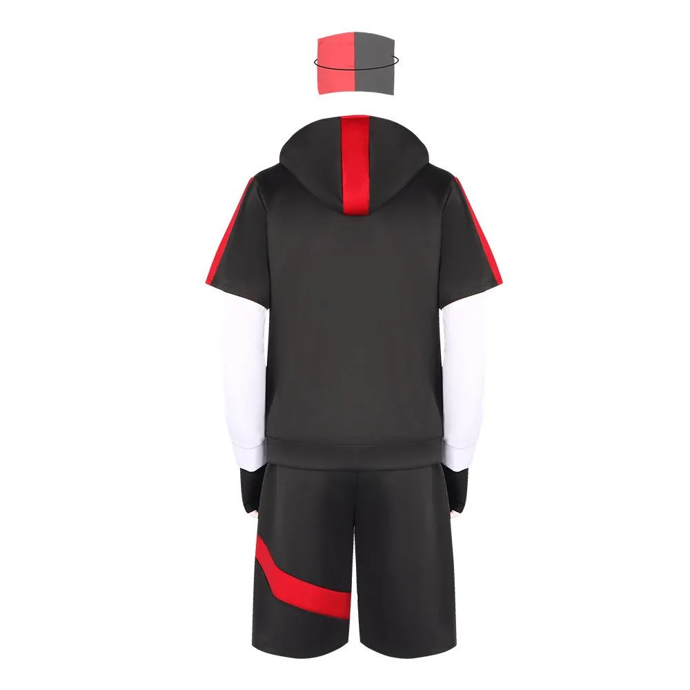 Fortnite Ikonik Bundle Game Adult Party Cosplay Costume Outfits Carnival Suit