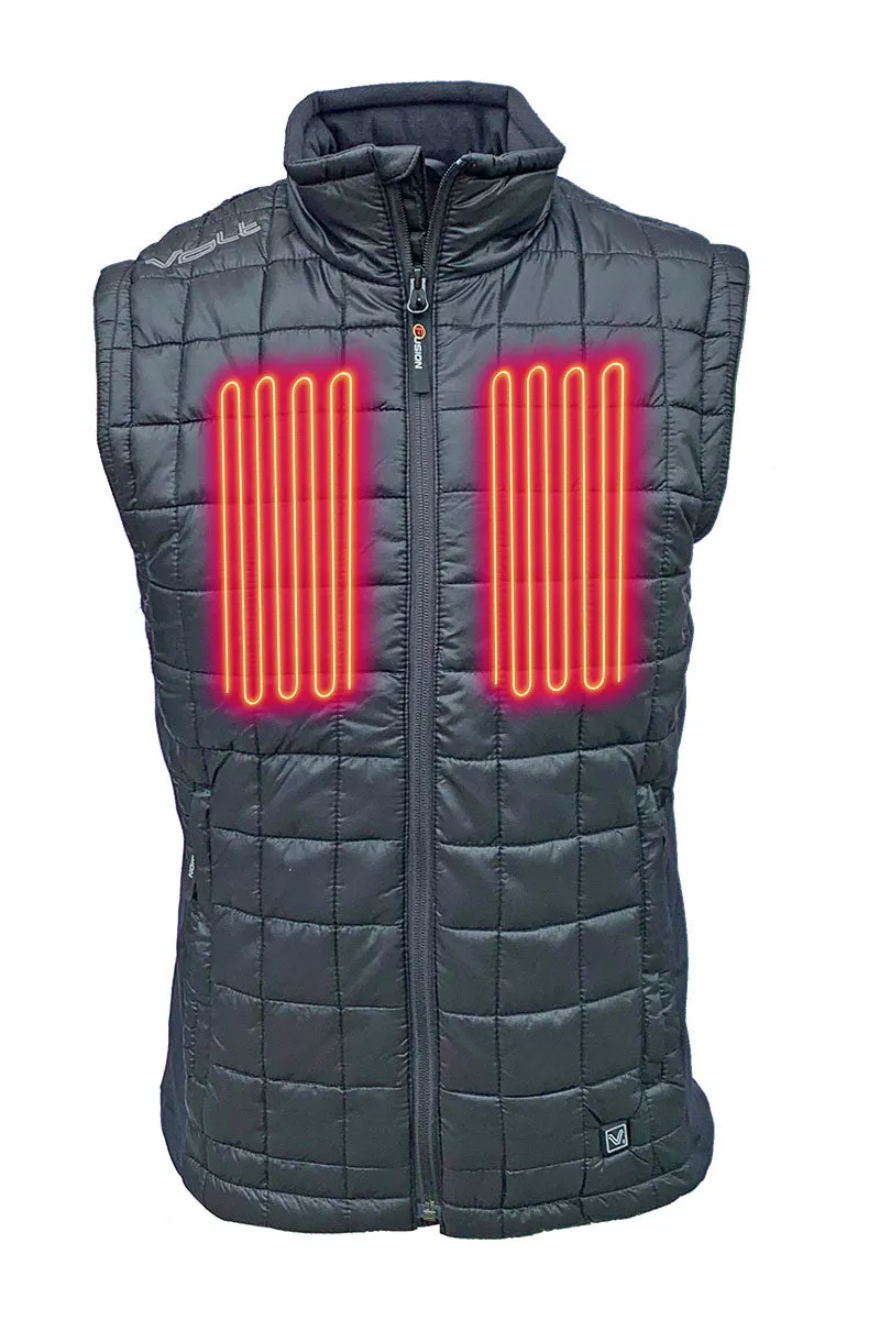 FUSION 12v/7v Dual Source Heated Vest with Bluetooth Therm Controller Switch