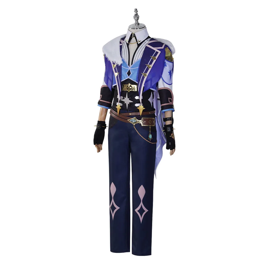 Genshin Impact Kaeya Cosplay Costume Outfits Halloween Carnival Suit